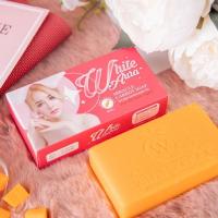 ราคา สบู่ไวท์ออร่า สบู่ไวท์โสม แพคเกตใหม่ White Aura Miracle Carrot Soap 160 g (21565066612)