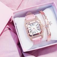 ราคา เข็มขัดทรงสี่เหลี่ยมสำหรับผู้หญิงนาฬิกาผู้หญิงนาฬิกาผู้หญิงนาฬิกาลำลองเกาหลีนาฬิกาแฟชั่นใหม่ (19165608096)