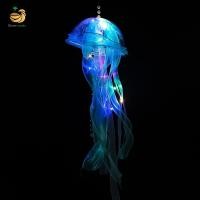 ราคา โคมไฟแมงกะพรุนเรืองแสงสีสันสดใสโคมไฟรูปดอกไม้ LED แบบพกพาโคมไฟสร้างบรรยากาศแขวนได้สำหรับเด็กผู้หญิงโคมไฟประดับตอนกลางคืนห้องนอนธีมทะเลของตกแต่งงานปาร์ตี้ (21884580638)