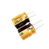 ราคา NICHICON FW Series 25V 10Uf 47Uf 100Uf 220Uf 470Uf 1000Uf 2200Uf 3300Uf สำหรับ Audio Electrolytic Capacitor (18851101764)