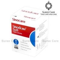 ราคา Sinodraw Soft เข็มเจาะเลือด 28G By SINOCARE เจาะเลือด ตรวจเลือด ใช้ได้กับปากกาเจาะ ทั่วไป (22109585323)