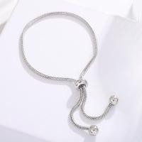 ราคา AHOURR สร้อยข้อมือ DIY แบบปรับได้ ทำด้วยมือ วงกลมธรรมดา ดึงออก สร้อยข้อมือลูกปัดบอล สร้อยข้อมือกระดูกงู (21857600486)