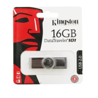 ราคา แฟลชไดร์ฟ Flash Drive16GB Kingston Portable Metal DT101 USB (22312898601)