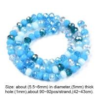 ราคา Beebeecraft 1 Strands Faceted Electroplate Glass Rondelle Beads Pearl Luster Plated Tiny Loose Spacer Beads for Craft Jewelry Necklace Bracelet Making (16617949182)