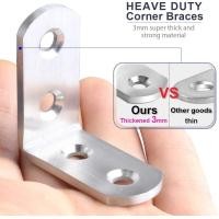 ราคา เหล็กฉากรู หนา ยึดมุม DIY ยึดมุมไม้ ไม้พาเลท เหล็กฉากยึดมุม DIY เหล็กฉากตัวL เหล็กฉากเจาะรู (21547507450)