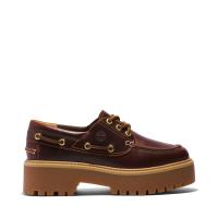 ราคา Timberland Womens Burgundy Red Full Grain Leather Boat Shoes รองเท้าผู้หญิง FTLLA2QDM (19916156137)