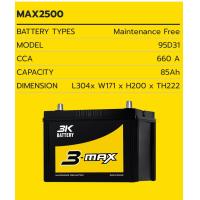 ราคา แบตเตอรี่3K MAX2500 แท้ (22318102099)