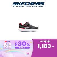 ราคา Skechers สเก็ตเชอร์ส รองเท้าวิ่งเด็กผู้ชาย ออกกำลังกาย สปอร์ต Boys GOrun 400 V2 Running Shoes 405104L BKRD (21428755916)