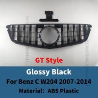 ราคา GT AMG สไตล์เพชรด้านหน้า Racing Hood Grill ปรับแต่งอุปกรณ์เสริมตาข่ายสำหรับ Mercedes W204 Benz C Class W204 2007 2008 2009 2010 2011 2012 2013 2014จัดแต่งทรงผม Facelift Upgrade (11116369638)