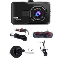 ราคา กล้องติดรถยนต์หน้า Car Camera กล้องติดรถยนต์ หน้า หลัง ระบบสัมผัสที่ดีที่สุด กลางคืนชัดสุดของแท้100 พร้อมการ์ดหน่วยความจำ (22208861759)