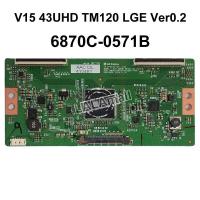 ราคา 1Pc TCON Board V15 43UHD TM120 LGE Ver0 2 6870C 0571B TV T CON Logic Board สำหรับ43UF770V 43UF7600 UJ 43UF675 (7829045396)