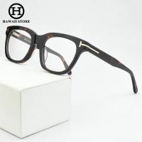 ราคา Hawaii Vintage Tom สำหรับผู้ชายกรอบแว่นสายตาเกณฑ์วัดสายตา Forde แฟชั่นกรอบแว่นสายตาสั้นอ่านหนังสือของผู้หญิง (9450840191)