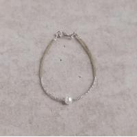 ราคา กำไล เงินกะเหรี่ยง ไข่มุกน้ำจืด หยก สร้อยข้อมือ เงินแท้ (21643078415)