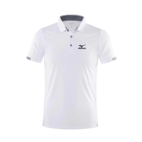 ราคา MIZUNO กอล์ฟผู้ชายฤดูร้อนแขนสั้นเสื้อยืดกีฬาการดูดซึมเหงื่อแห้งเร็วระบายอากาศเสื้อโปโลสบายๆกลางแจ้งด้านบน (21732781501)