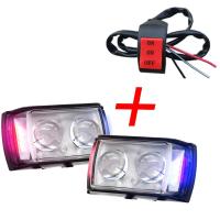 ราคา ไฟ LED 60W ไฟรถจักรยานยนต์ ไฟตัดหมอก ความสว่างสูง สปอตไลท์เพิ่มเติม สปอตไลท์ ไฟขับขี่ ระดับ 6 กันน้ํ (22164904380)