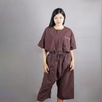 ราคา ชุดC 100 ชุดนวด ชุดใ่ส่นวด ชุดสปา เสื้อกุยเฮง ชุดผ้าฝ้าย ชุดสำหรับลูกค้าใส่นวด ร้านสปา มี 3 ไซร้ 3 สี ขาว น้ำตาล แดง (4210682653)