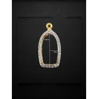 ราคา กรอบพระ กรอบลอยองค์ ล้อมเพชร ขนาด2 3 9ไม่ลอก ไม่ดำ ไม่เขียว (20613706522)