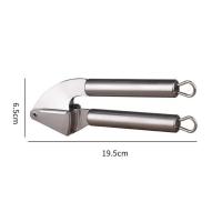 ราคา 304 Stainless Steel Garlic Press Crusher Home Cooking Squeezer Masher Garlic Mincer Tools Kitchen gadget kitchen accessories (21783771508)