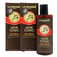 ราคา แพค 2 ขวด La Bourse Hair Tonic 100ml ลาบูสส์ แฮร์ โทนิค 100มล (22307136424)