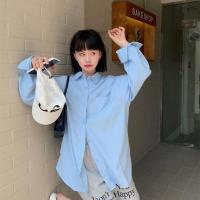 ราคา ผู้หญิง เสื้อ แขนยาว ธรรมดา หลวม ผ้าบาง ๆ สูงสุด เสื้อยืด ชุดทำงาน (20561350287)