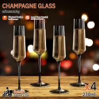 ราคา Qbag แก้วแชมเปญ แก้ว ทรงสูง แก้วไวน์ เสิร์ฟได้กับ เครื่องดื่ม หลากหลาย ดีไซน์สวย งานเลี้ยง ซอฟดริ้งค์ทั่วไป Champagne Crystal Cocktails Glass Classic Ocean Wine Glass (21844322949)