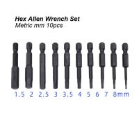 ราคา 20ชิ้น ชุดไขควงแม่เหล็กหกเหลี่ยม ไขควงแม่เหล็ก ไขควงหกเหลี่ยม ดอกไขควงแม่เหล็ก S2 ยาว 50mm 10ดอก ปลายแกน 1 4นิ้ว Hex Shank (22413908969)