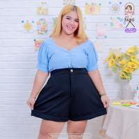 ราคา เสื้อจีบอกสาวอวบผ้าท๊อฟฟี่ ผ้านิ่มใส่สบาย ไซส์ใหญ่ เสื้อจีบอกแฟชั่นสาวอวบ A164 ผ้าท๊อฟฟี่ ผ้ายืดเยอะ เสื้อยืดสาวอวบ เสื้อแฟชั่นสาวอวบ เสื้อจีบหน้าแฟชั่น เสื้อแฟชั่นคนอ้วน เสื้อคนอ้วน (22191410696)