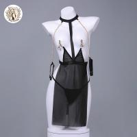 ราคา ชุดกี่เพ้า ชุดนอนไม่ได้นอน ชุดกี่เพ้าสาวจีน เปิดอกปิดจุด (22149132859)