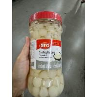 ราคา Maejin Pickled Garlic 1800 G แม่จินต์ กระเทียมดอง Aro Pickled Garlic Pearl 870 G กระเทียมโทนดอง (22230158398)