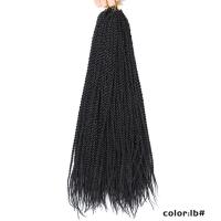 ราคา ผมต่อผมบิดเกลียวเซเนกัลสังเคราะห์แฮร์พีซถักเปีย Braids ในเซเนกัลผมผมเปียสีสันสดใสถักโครเชต์กล่องใส่ผมผมเปีย (20907601969)