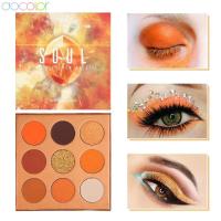 ราคา Docolor อายแชโดว์ Palette อายแชโดว์อัญมณี 9 สี เม็ดสีสูง Mattes Shimmers Naked Smokey Glitter ครีม แป้งสีสันสดใส Blendable ยาวนาน กันน้ำ แต่งหน้า Palette 6 ตัวเลือกการออกแบบ (21904472868)