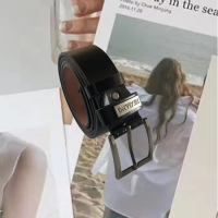 ราคา เข็มขัดผู้ชายเข็มขัดผู้ชาย Cowhide ชายหนุ่มกางเกงเข็มขัดผู้ชายอินเทรนด์ของขวัญวันเกิดเด็ก Handmade (21429708258)