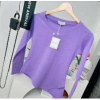 ราคา 039 เสื้อยืดคอกลมแขนยาวชายสามเหลี่ยม ไซร์1 อก 32 38 ยาว22 (21065122839)