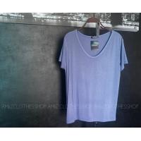 ราคา เสื้อยืด คอยู งานป้ายtopshop แฟชั่นผู้หญิง (17440415206)