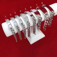 ราคา สร้อยข้อมือสแตนเลสคั่นโค้ง ยาว 8 นิ้ว8 5 นิ้ว9 นิ้ว สแตนเลสแท้ ใส่ได้ทุกโอกาส Stainless steel RockStar Lisa (19222081260)