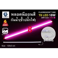 ราคา หลอดไฟ LED หลอดนีออนสี หลอดไฟงานวัด ขั้วกันน้ำ 18W พร้อมปลั๊กเสียบ IWACHI 18 วัตต์ ไฟงานแต่ง ไฟงานบวช ไฟประดับ หลอดไฟ นีออน หลอดT8 ไฟสี (5161574014)
