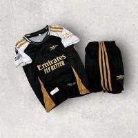 ราคา ชุดกีฬาเด็กอาเซนอล2024 เสื้อพร้อมกางเกง ผ้านิ่มลื่นใส่สบาย (22419414521)