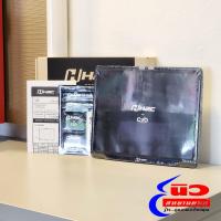 ราคา กรอบป้ายทะเบียน แท้ มอเตอร์ไซค์ สีเงิน สีดำ รถจักรยานยนต์ Honda H2C for Cub House (22351731267)