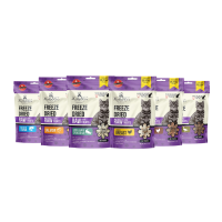 ราคา เคลลี่แอนด์โค ขนมฟรีซดราย รอว์ เอ็กโซติก สำหรับแมว40กรัม (21010093801)