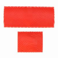 ราคา 2pcs Wood Graining Grain Rubber Patin Painting Effects DIY Wall Decoration Tools (22145493731)