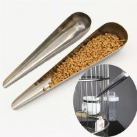 ราคา ซื้อ1แถม1 ช้อนป้อนอาหารนก ช้อนสแตนเลส ที่เติมอาหารนก เข้าไปในถ้วยอาหาร ใช้แล้วไม่หกง่าย ขนาด13 5x3ซม (16051135256)