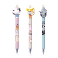 ราคา 3 ด้าม ปากกาลบได้แบบกด 0 5 มม สีน้ำเงิน ตรา Elfen ลาย halloween และสัตว์น่ารัก จำนวนจำกัด เปลี่ยนไส้ได้ ปากกาลบได้น่ารัก ปากกาลบได้เอลเฟ่น erasable gel pen (22209645400)