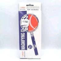 ราคา แว่นขยายพร้อมด้ามจับFuji Magnifier ขนาด 3 5 นิ้ว 90มม แว่นขยาย เลนส์ขยาย แว่นขยายอ่านหนังสือ (1853326360)