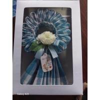 ราคา มาลัยผ้าขาวม้าพร้อมกล่อง ดอกมะลิ ฟรีป้ายแท็กวันแม่ (22281820095)