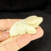 ราคา กบหินหยกแกะสลัก แก้เคล็ดแก้บน หินหยกช้าง หินหยกงู ควาย กระต่าย กบของมงคลตกแต่งบ้าน สวนตู้ปลา玉石小动物 (17758953105)