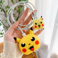 ราคา ตัวงับหัวชาร์จ70ลายการ์ตูนสำหรับไอโฟนหัวชาร์จ 18w 20w ถนอมหัวชาร์จ (16219175727)