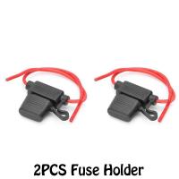 ราคา 2pcs Medium Waterproof Fuse Holder High Quality Car Fuse Socket 30CM Line (21231912575)