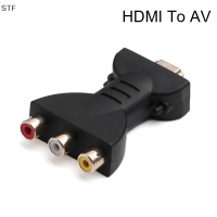 ราคา STF AV Digital Signal 1080P HDMI TO VGA Adapter HDMI TO AV RCA VIDEO AUDIO CABLE (22043595078)