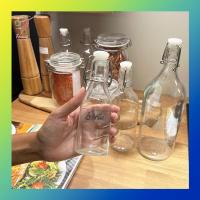 ราคา ขวดน้ำ ขวดแก้วมีจุกล็อก คอร์เก้น Glass Bottle KORKEN 1L (19384032924)