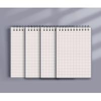 ราคา สมุดโน้ตสันห่วงด้านบนขนาดA6A5และB5มี3แบบ เส้นแนวนอน เส้นกริดและพื้นว่าง ปกพลาสติกขาวขุ่น จำนวน80หน้า (21520442444)